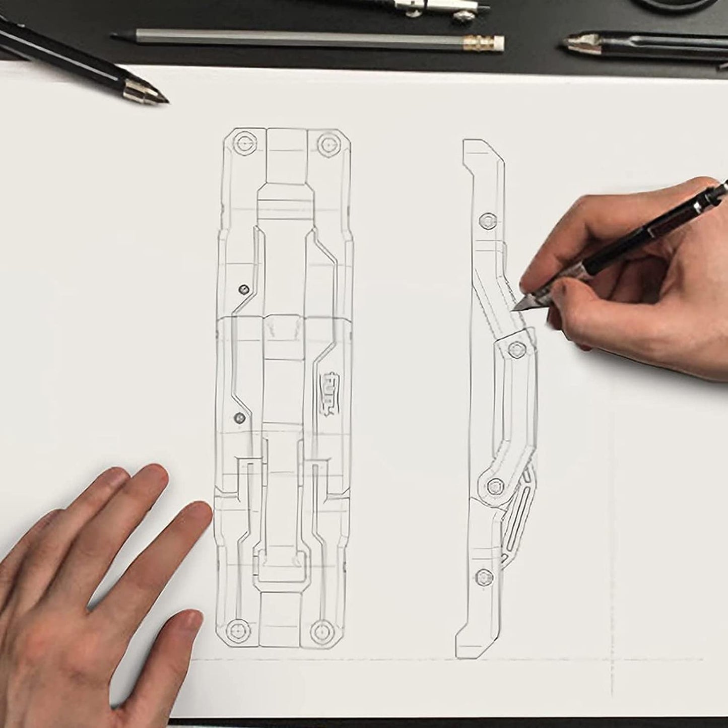 ドアヒンジステップアルミ折りたたみフットペダルJeep Wrangler 2007-2018 JK JKU、2018-2023 JL JLUに対応ブラック(1PC)